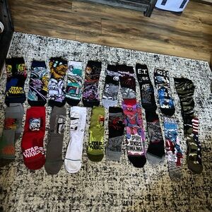 Stance Men's mega lot of socks